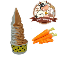 بستنی لیوانی هویجی