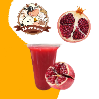 آب انار لیوانی